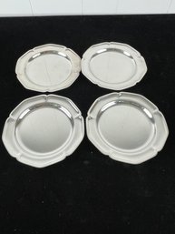 Silver Colored Platter Set