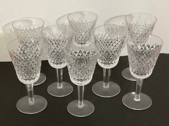 Waterford Crystal Alana 8 Cordial's Glasses