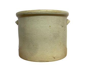 Antique Stoneware Crock With Handles