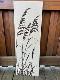 Large Vintage Marushka  Sea Grass Screen Print