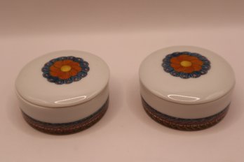 (2) Limoges France Trinket Boxes