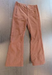 Womens Northface Brown Ski Snow Board Flare Pants Sz Medium