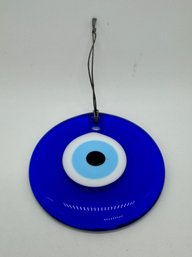 Decorative Blue Glass Ornament