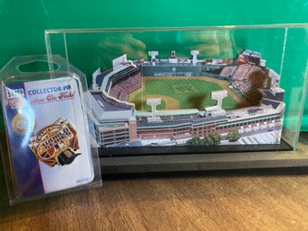 Very Cool Fenway Park Diorama And A World Series Collector Pin