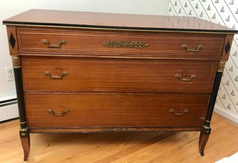 Antique Neo-Classical  Style Mahogany Chest