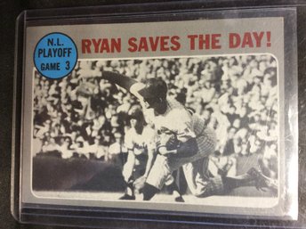 1970 Topps NL Playoffs Nolan Ryan - M