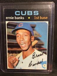 1971 Topps Ernie Banks - M