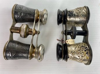 Vintage Opera Binoculars With Cases (2)