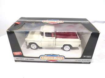 American Muscle ERTL Collector's Ed 1955 Chevy Cameo 1:18 Die Cast Car New In Box