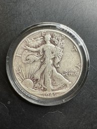 1941 Walking Liberty Silver Half Dollar