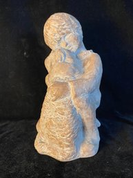 Vintage Austin Productions Sculpture Boy & Dog