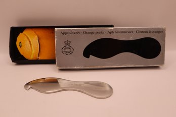 Georg Jensen Stainless Steel Orange Peeler Denmark