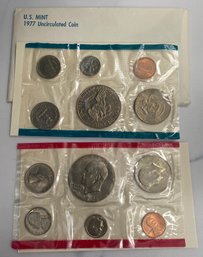 1977 US Mint Uncirculated Coins