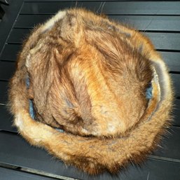 Vintage Chaoyang Mink Or Fox Hat Size 59