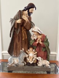 Religious Piece Mary, Joseph & Baby Jesus