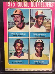 1975 Topps Jim Rice Rookie - M