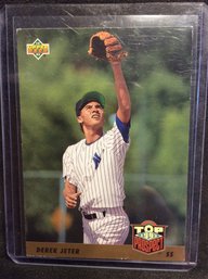 1993 Upper Deck Derek Jeter Rookie Card - M