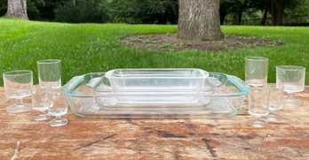 Vintage Glass Bake, Pyrex, And More