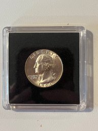 1964-D Uncirculated Washington Silver Quarter