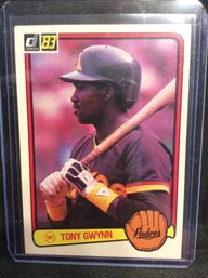 1983 Donruss Tony Gwynn Rookie Card - M