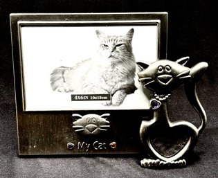 Vintage Pair Of Cat Frames