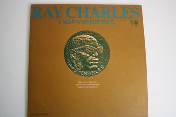 Ray Charles A Man And His Soul - ABC Records Deluxe 2 Record Set ABCS - 590X