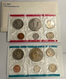 1978 US Mint Uncirculated Coins