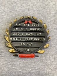 Funny Husband Quote Trivet