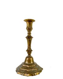 French Louis XIV Bronze Candlestick