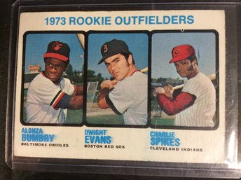 1973 Topps Dwight Evans Rookie Card - M