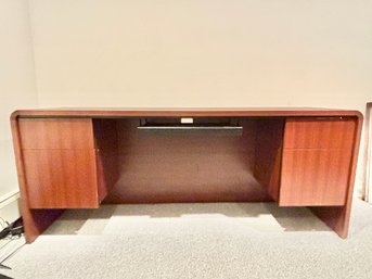 Vintage Lacasse Group Modern Desk In Cherry Finish