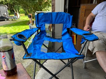 Chair In A Bag With Cup Holder