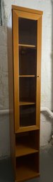 Tall 6 Shelf Wooden Cabinet