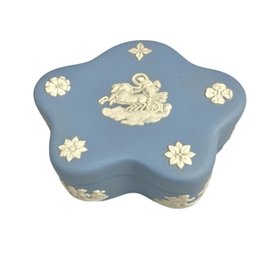 Wedgwood Blue Jasperware Trinket Box