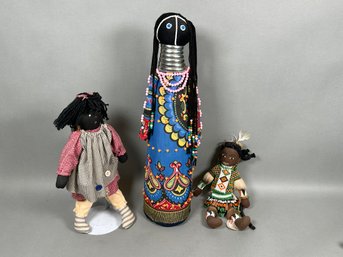 Rag Dolls Including Ndebele Beaded Doll