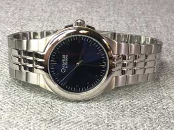 Brand New $189 CARAVELLE By BULOVA Mens Watch - Rich Cobalyt Blue Dial - Very Handsome Look - NICE WATCH !