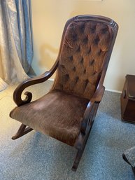 Antique Wooden Rocking Chair