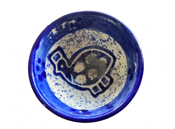Gorgeous Hand Decorated Ceramic Bowl From Kenya