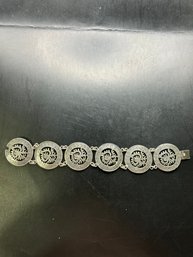 Vintage Sterling Silver Bracelet 26 Grams