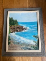 Scenic Seaside Painting