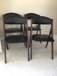 Mid Century Stakmore Folding Chairs
