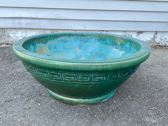 Large Heavy Ceramic Planter