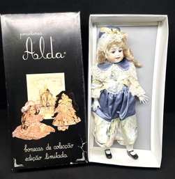 Alda Azul 20' Porcelain Doll-Portugal