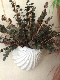 Scalloped Wall Planter Made In Italy