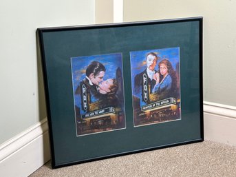 Gone With The Wind & Phantom Of The Opera Limited Edition Framed Prints