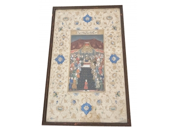 Antique Indian Painting - Purchased On February 23, 1924 In Calcutta