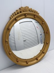 Vintage Mid-century Convex Wall Mirror