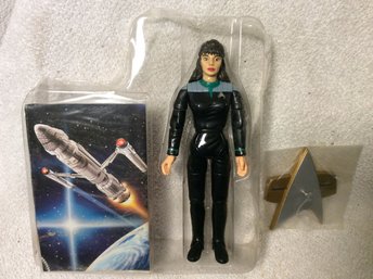 1996 Star Trek First Contact Commander Deanna Action Figure New W/O Card