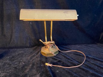 Vintage Brass Desk Lamp