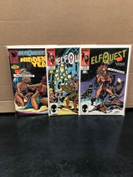 3 Marvel Elequest Comics.   Lot 143